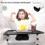 AirOpen Table de Lit pour Ordinateur Portable, Pliable, Réglable en Hauteur et Angle, Plateau de Lit avec Tiroir/Refroidisseur P