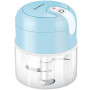 EASYSPEED Hachoir Électrique,Mixeur Blender,Hachoir A Viande Batterie USB Type-C Rechargeable Portable Sans Fil,Convient Pour Le