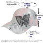 NiceYnn Chapeau Eté en Dentelle Respirant | Casquette de Baseball Ajustable Anti-soleil Voyage Hip-hop Golf Sport Extérieur