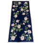 WEIGEER Silk Scarf Women Shawl Blue Scarf Stain Neckerchief Head Wraps Thin Scarf-tête longue enveloppement fin écharpe plage fe