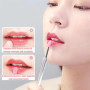 Ensemble de 5 pinceaux à lèvres en silicone avec couvercles, comprenant des pinceaux à lèvres,des pinceaux exfoliants pour les l