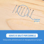 meite Agrafes Type 80/12 mm en Acier Inoxydable 304, Agrafes pour Agrafeuse Tapissier de Type 80, Lot de 10.000 pièces, 12,8 mm 