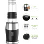 Blender Mixeur, 500W Blender Smoothie 24000 tours/min, Mini Mixeur Blender Portable avec 2 sport bouteille portables de 570ml Sa
