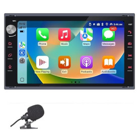 pour Volkswagen Polo, Passat, Golf 4, Jetta MK3/MK4. Autoradio écran 7 Pouces, CarPlay & Android Auto sans Fil, Bluetooth, FM, U