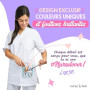 Mayo Ciseaux infirmiere, ciseaux infirmier bout rond | infirmiere accessoires avec motifs uniques à pansement compressif | lames