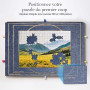 Roxelie Plateau Puzzle Inclinable pour Adultes – Table Puzzle avec 6 Tiroirs de Tri, Repères 500/1000 pièces, Surface en Feutre