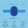 PYRUVAE 4 Pièces Brosse pour Chat Auto-Toilettage, Grattoir Chat Mural et pour Pieds de Table, Masseur pour Chat, Accessoire Cha