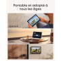 eufy Écran Intelligent E10 | Centre de sécurité, stockage local extensible jusqu’à 16 to, cryptage de niveau militaire, sans fra