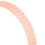 QUARKZMAN Courroie Entraînement Rabot Électrique Polyuréthane 240mm Orange | Courroie Crantée pour Rabot Électrique en Bois
