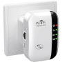 WiFi Repeater,300Mbps 2.4 GHz WiFi Extender,Installation Rapide | Port Ethernet Gigabit,Couvre jusqu'à 300m² et 45appareils，Port