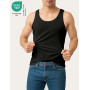 ALPIDEX Débardeur Homme Lot de 5 100% Coton sans Manches Côtelé Maillot | Sous-Vêtement, Sous Chemise, Basique, Classique, OEKO-