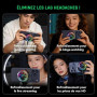 Black Shark Magnetic Phone Cooler 6 Pro – écran intelligent, anneau magnétique, LED RGB, ventilateur contrôlé par app pour iPhon