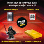 LEGO Star Wars 75421 Smart Play : Le TIE Fighter de Dark Vador - Jouet Interactif Tout-en-Un avec Smart Brique, Tag, Minifigurin