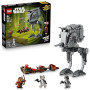LEGO Star Wars 75424 Smart Play : l’Attaque du AT-St sur Endor - Set Compatible - Jouet Interactif - 2 Smart Tags & Minifigurine