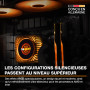 be quiet! Light Loop IO LCD 360mm Black Système De Refroidissement Liquide | 3 Ventilateurs Light Wings LX PWM High-Speed ARGB, 
