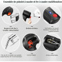 Outils de soudage laser industriels avec chauffage intérieur, soudeur laser industriel, appareils de soudage laser portables mul