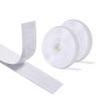 Vinabo Scratch Autocollant Double Face 5 m x 20 mm, Blanc, Hook Loop | Ruban Adhésif Puissant à Crochets et Boucles pour Couture