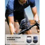 Lamicall Support Téléphone Vélo, Support Téléphone Moto - [1S Verrouillage] | 360° Rotation, Ne Bloque Pas Caméra, Stable & Sûr,