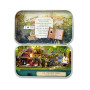 Cuteefun Maison de Poupée pour Débutants, Boîte De Fer DIY Théâtre Kit | Maison Miniature a Construire, Cadeau de Bricolage Arti