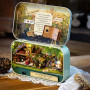Cuteefun Maison de Poupée pour Débutants, Boîte De Fer DIY Théâtre Kit | Maison Miniature a Construire, Cadeau de Bricolage Arti