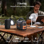 MARBERO Station Électrique Portable 98Wh avec Panneau Solaire Pliable 30W Générateur Solaire 26.400mAh Batterie Externe avec Sor