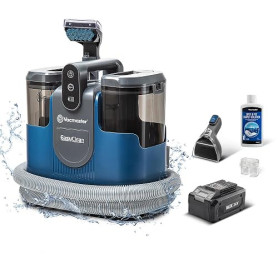 Vacmaster DSCB2401 Aspirateur Laveur Sans Fil - Nettoyeur de Tapis, Moquettes, Canapés, Escaliers & Voitures - Puissance d'Aspir