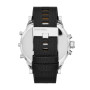 Diesel Montre, Mr. Daddy pour Homme, Mouvement Multifonctionnel à Quartz avec Bracelet en Cuir, synthétique ou Silicone