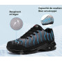 LARNMERN Chaussures de Sécurité Hommes Femmes Basket de Securite | Leicht,Schlagfest,Respirant,Bequem,Bout d’acier,stoßdämpfend,