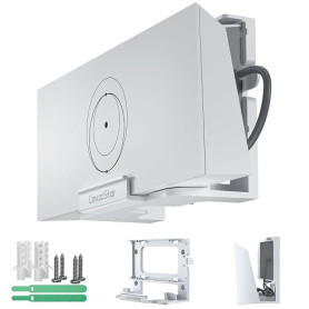 Support mural pour routeur Starlink Gen 3 et bloc d'alimentation LM-3C | Tout-en-un, compatible avec les routeurs Mesh V3 standa