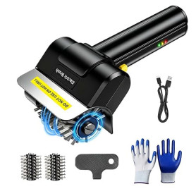 Brosse Barbecue Electrique, Rechargeable sans Fil, Brosse Barbecue Autonomie De 90 Minutes,Nettoyage Polyvalent De La Rouille Et