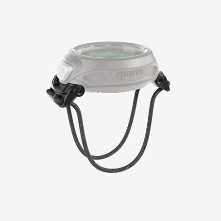 Mares Puck Bungee Mount Bracelet élastique pour Ordinateur de plongée Puck 4, Unisexe, Noir