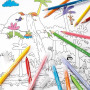Maped Color Peps 845902 Lot de 12 feutres de coloriage Jungle