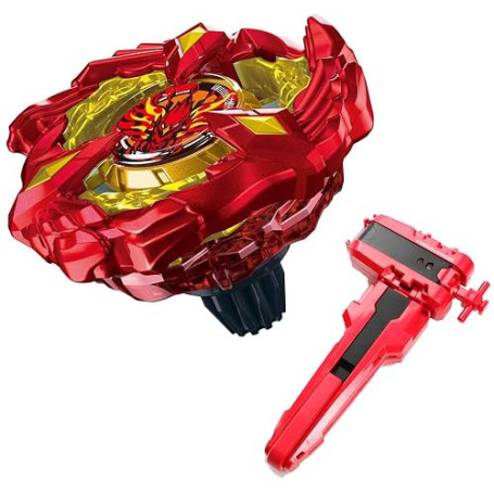 X Spinning Toupie Pack Phoenix X-23 avec Lanceur à Corde Deluxe et Poignée | Compatibles avec les Pièces BBX, Multijoueurs Comba