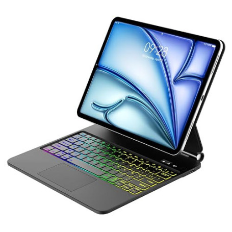Magic Keyboard pour iPad Air 13 Pouces (M4 2026, M3 2025, M2 2024) et iPad Pro 12.9" (6e/5e/4e/3e Gén), Support Flottant et Pavé