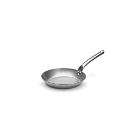 De Buyer - Poêle en tôle blanche d'acier CARBONE PLUS - Diamètre 24 cm - | Fabriqué en France - en Tôle Blanche d'Acier, Antiadh