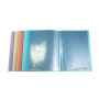 Exacompta - Réf. 88370E - Paquet de 5 protège-documents Chromaline Pastel - 30 pochettes cristal - 60 vues - pour A4 - dim 24 x