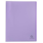 Exacompta - Réf. 88370E - Paquet de 5 protège-documents Chromaline Pastel - 30 pochettes cristal - 60 vues - pour A4 - dim 24 x