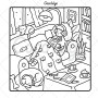 Girl Moments: Coloring Book for Adults and Teens Featuring Cute Cozy Daily Activities for Relaxation