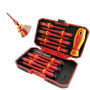 13 Pièces Kit Tournevis Electricien:Tournevis Dynamométrique 1000 V Isolé pour Électricien, Outil de Réglage de Couple pour Répa