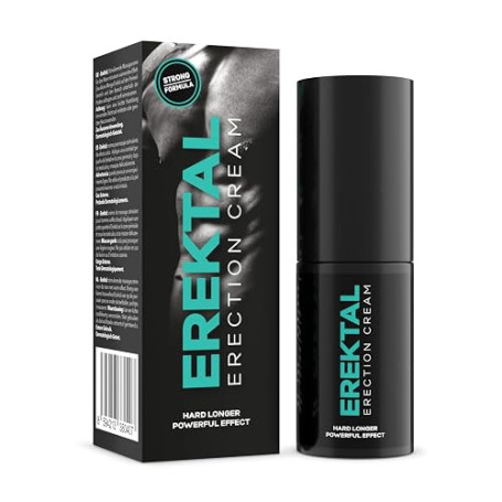 INTIMATELINE | Erektal, Crème pour Stimuler l'Érection 30 ml | Du Pénis, Réactive la Circulation, Action Puissante et Longue Dur