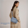 Ausing Sac Bandoulière Femme Grand Sac en Toile Crossboby Bag Femme | Tissu En Denim, Grande Capacité, Style Vintage, Pour Voyag
