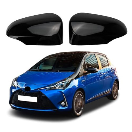 Coques de rétroviseurs pour voiture, 1 paire de coques pour rétroviseurs extérieurs de porte, coques de rétroviseurs latéraux po
