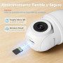 CiKiKWXO Ampoule Camera Surveillance WiFi Exterieure sans Fil 2K | 2.4/5 GHz Caméras de Surveillance WiFi, Vision Nocturne Coule