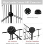 Langxun Bricolage avec Porte Petit Animal Pet Fence, Cage de Lapin, Cage de Cochon d'Inde, Chiot, Chaton Fence, intérieur ou ext