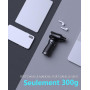 Voniobuy Mini Souffleur Sans fil Puissant, 200000 TR/Min Petit Souffleur Portable, souffleur air comprimé à 3 Vitesses avec Batt
