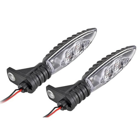 NATGIC 1 Paire De Clignotants Avant à Led Orange, Clignotants Avant De Moto Pour B-MW F650GS F700GS F800G F800R F800S F800ST HP2