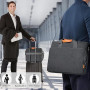 bagasin Sacoche Ordinateur Portable 15.6 17.3 14 13.3 Pouces Mallette Sac pc Tablette Ordinateur Sac à Bandoulière, Tissu Imperm