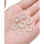 ZAMXHUG Faux Piercing Oreille - 15 Pcs Faux Piercing Oreille Réglables Ear Cuff Cartilage Clips Oreilles Non Percées Manchette O