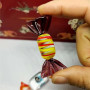Yeskyltd Lot de 20 bonbons en verre de Murano faits à la main - Style vintage - Pour maison, fête, mariage, sapin de Noël, festi