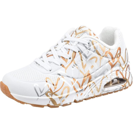 Skechers Uno Metallic Love Basket Femme